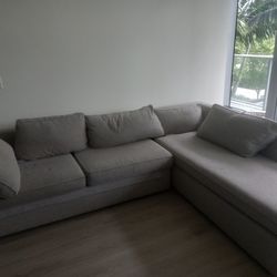 West Elm Sleeper Sectional Couch