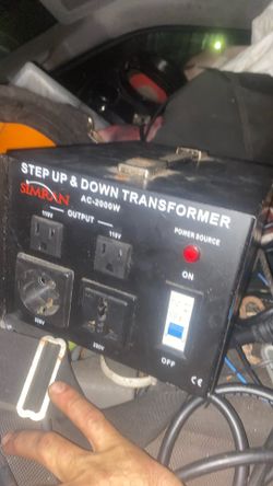 Atep Up & Step Down Transformer Ac2000w