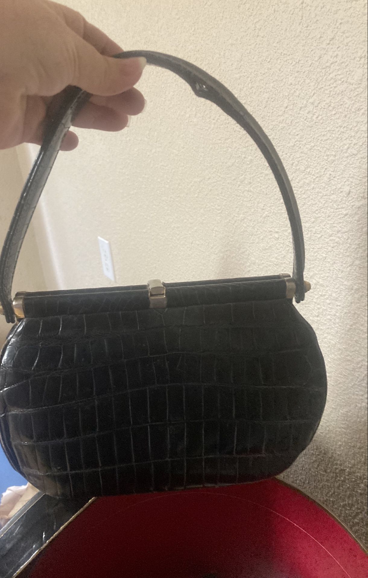 Saks Fifth Avenue Alligator Purse