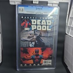 EXCELLENT!  Deadpool #55 2001 Battle of the Punisher vs Deadpool CGC 9.8 GRADED