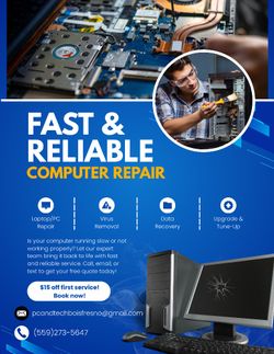 PC and Tech Help - Fresno Area