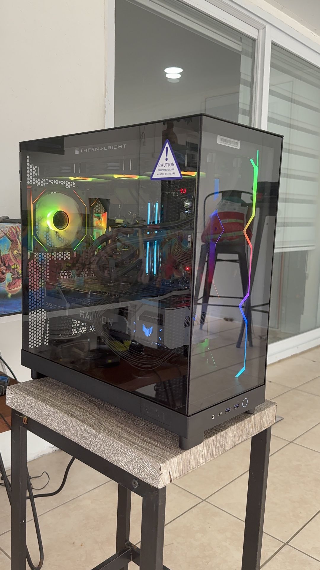 Torre De Pc Gaming Ryzen 7 9800x3D Rx Asus Tuf 9070 Xt