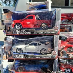Fast And Furious Collrctible Cars New $25 Each New