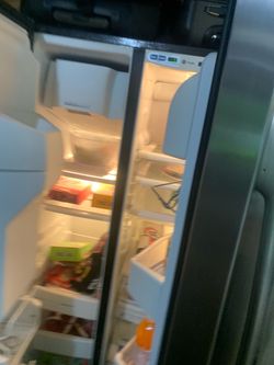 Working fridge and freezer