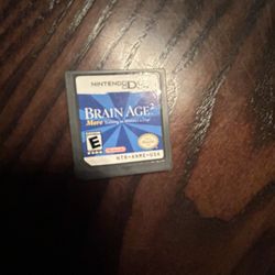 Nintendo DS Brain Age 2 Video Game 