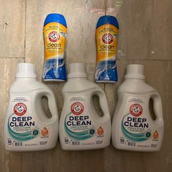 Arm Hammer Detergent And Softener All For $25