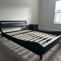 NEW LED QUEEN SIZE BED FRAME 