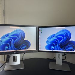 Excellent Condition - Dual 22” Monitors 