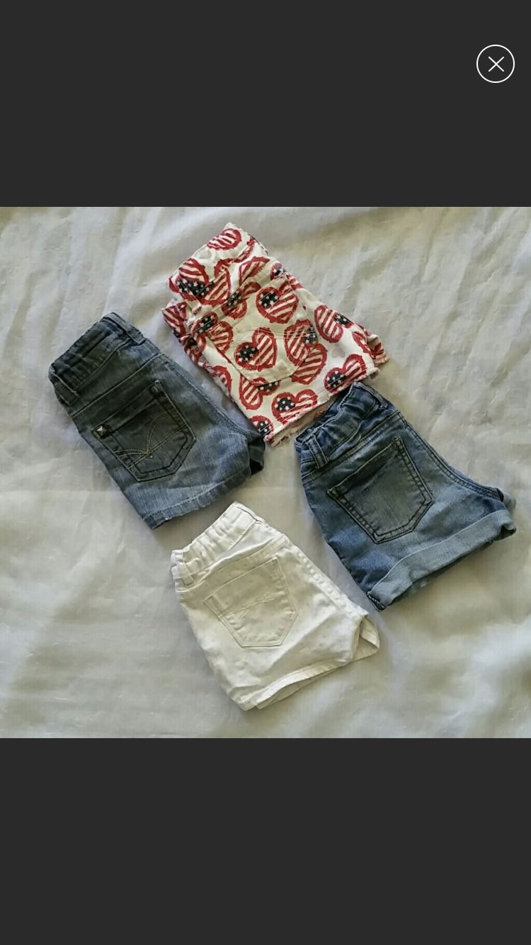 Girls shorts bundle size 5/6