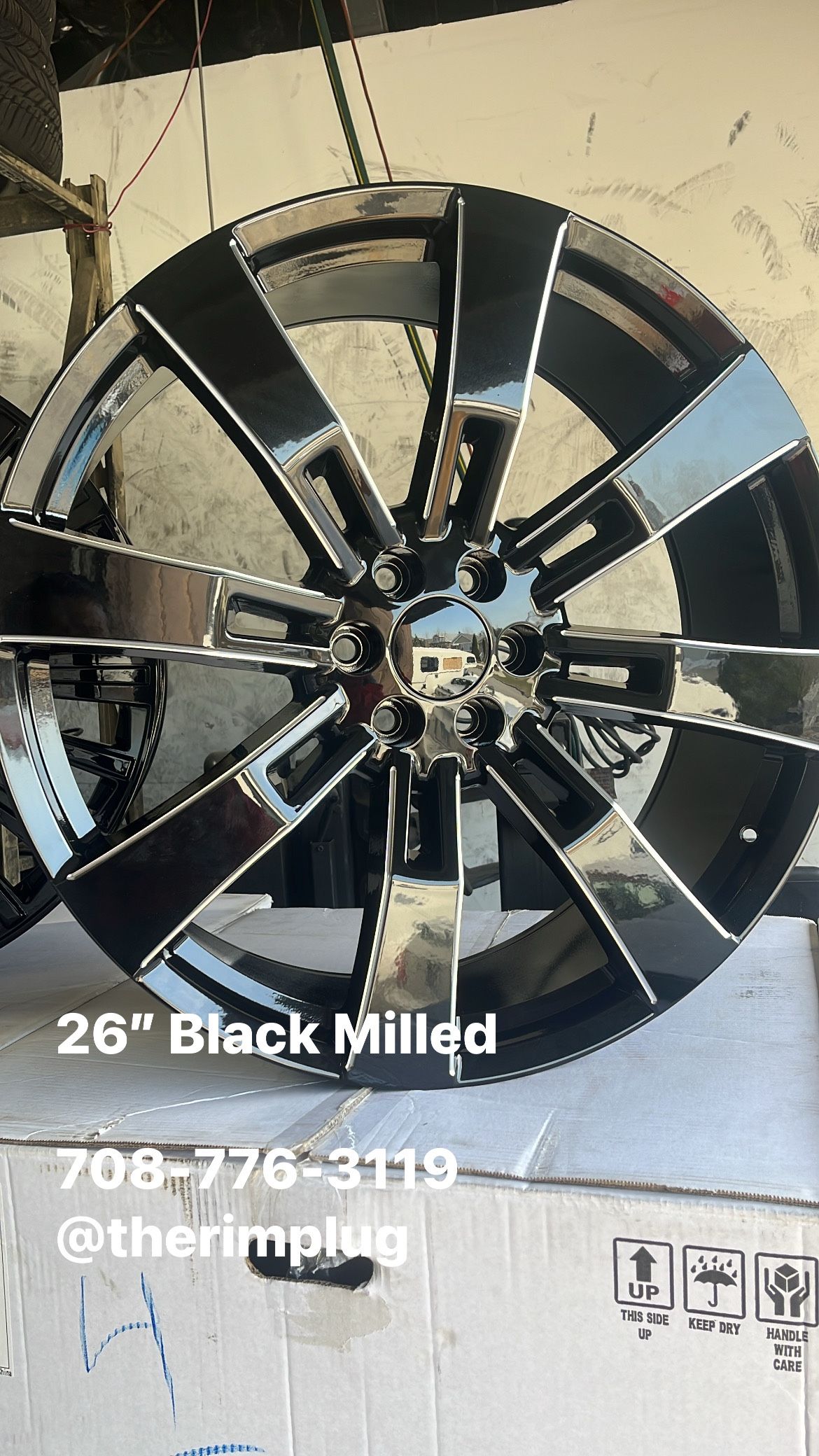 26β Wheels Rims Tires Sensors Lugs Locks Mounted Balanced