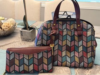 Fossil Bag and Wallet