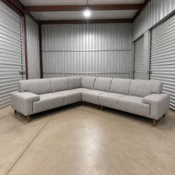 Couch Sectional | Timeless Gray Modern Set | $70 down