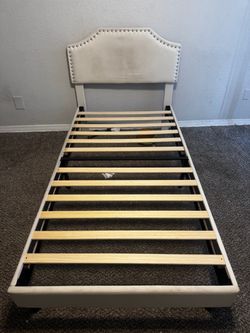 Full Bed Frame with Headboard