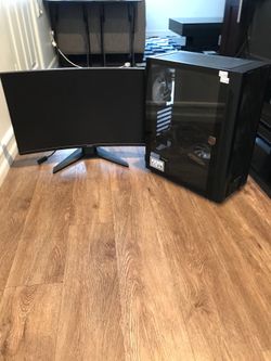 Gaming monitor and gaming pc