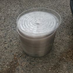 Gro Pro Clear Plastic Saucer 12in 100 Pieces