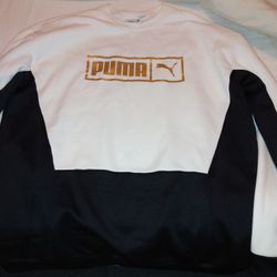 Brand New Puma Heavy Pullover Sweat Shirt Large