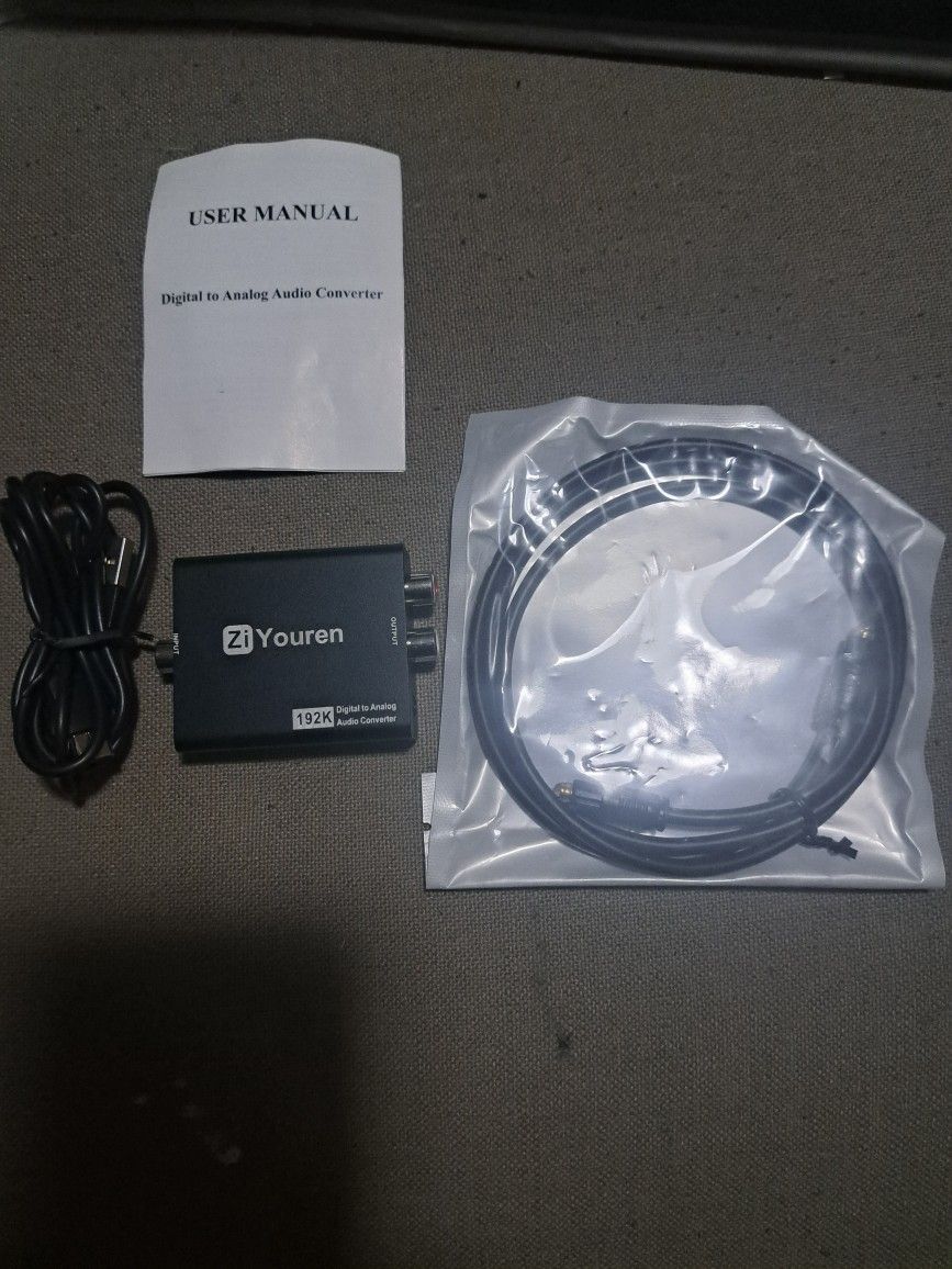 Digital To Analog Audio Converter