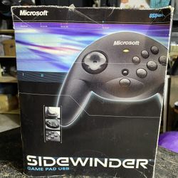 Microsoft Sidewinder USB Gaming Controller In Box