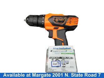 Torelli Inv00707 Orange Cordless Standard Drill