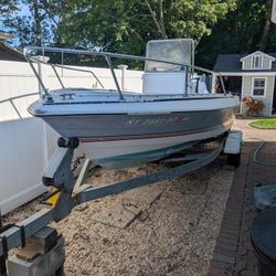 1986 Boat / 1989 Johnson 110 HP Bayliner 1910 CC  Buy Now Price Up In Spring..😁