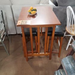 3pc Counter Height Dining Set