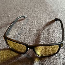 Oakley Black Frame with Yellow Lenses Glasses