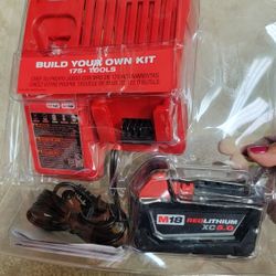 M18 18-Volt Lithium-Ion XC Starter Kit with One 5.0Ah Battery and Charger