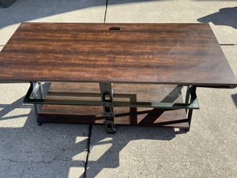 Glass / Wooden TV Stand