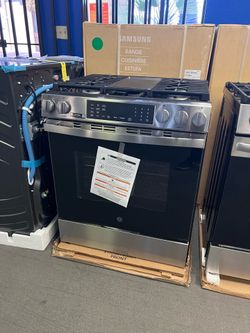 GE STAINLESS STEEL ISLAND RANGE