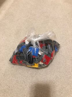 Bag of original LEGO pieces