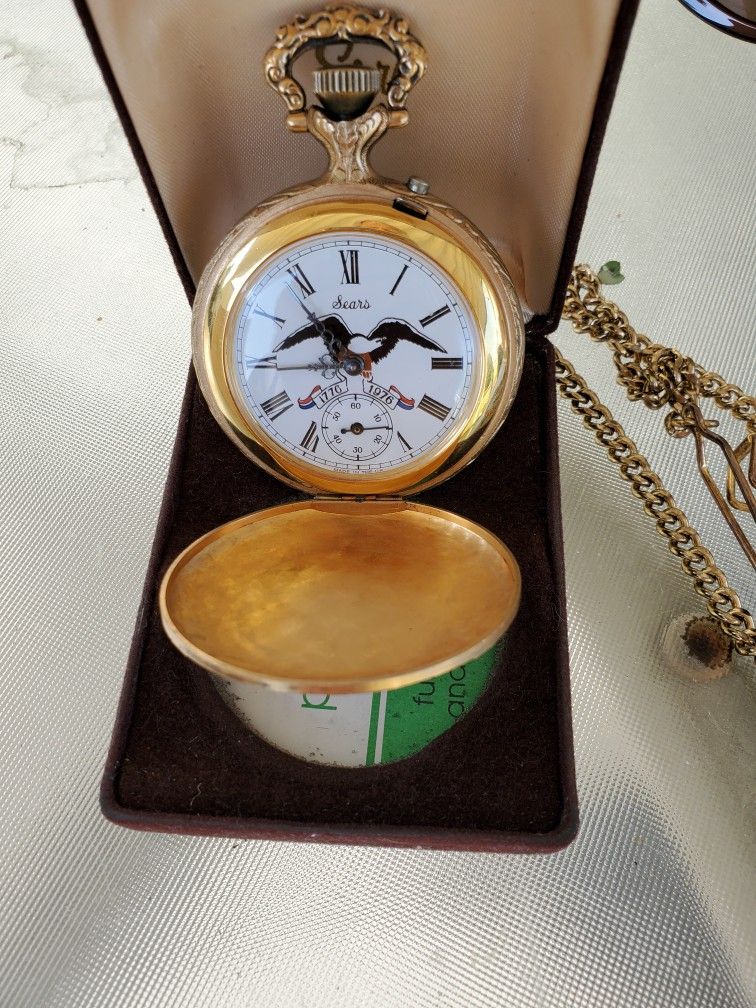 1776 Sears Centennial Pocket Watch 