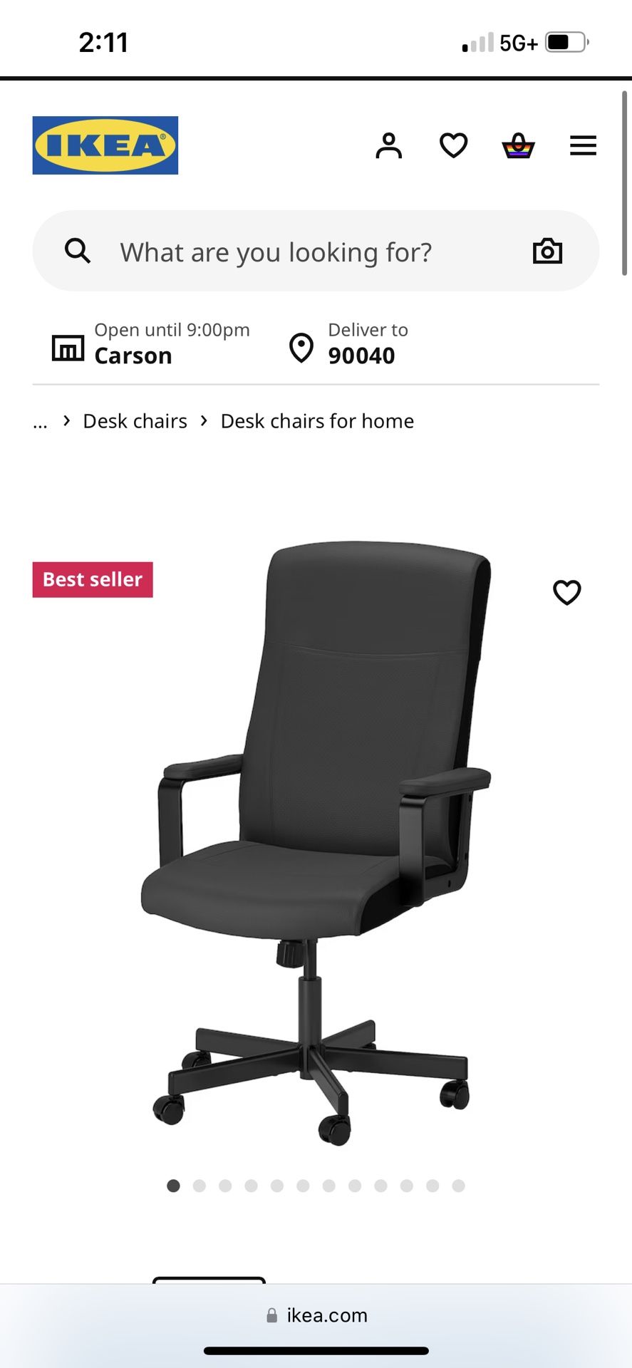 Ikea Cheap Office Chairs For Home Office Chair Ikea SkarpÃ¶ Chair