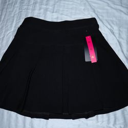Black  Tennis Skirt