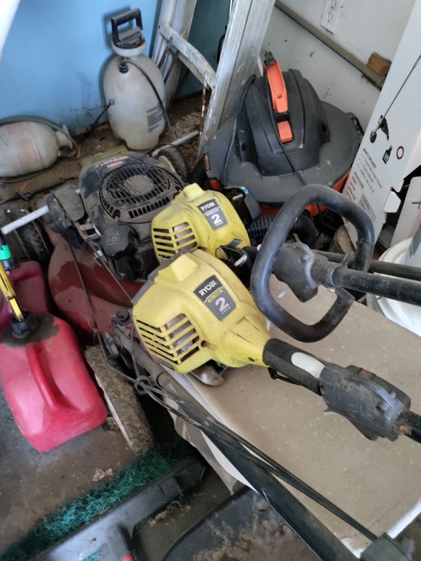 Toro Self Propelled And Ryobi Weed Eaters for Sale in Bakersfield, CA