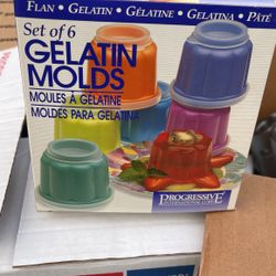 Set Of 6 Gelatin Mold