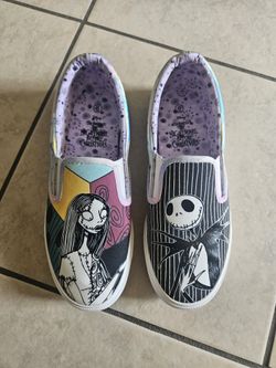 Disney Nightmare Before Christmas Slip Ons