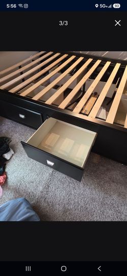 Queen bed frame