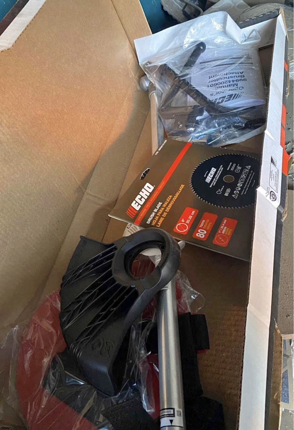 ECHO Brushcutter Trimmer Attachment with 8 in. 80-Tooth Blade for ECHO Gas or Battery Pro Attachment