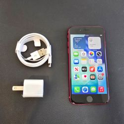 Apple iPhone SE 3rd Gen - UNLOCKED - Like New (Red)
