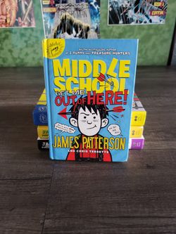 (4) James Patterson "Middle School" Books