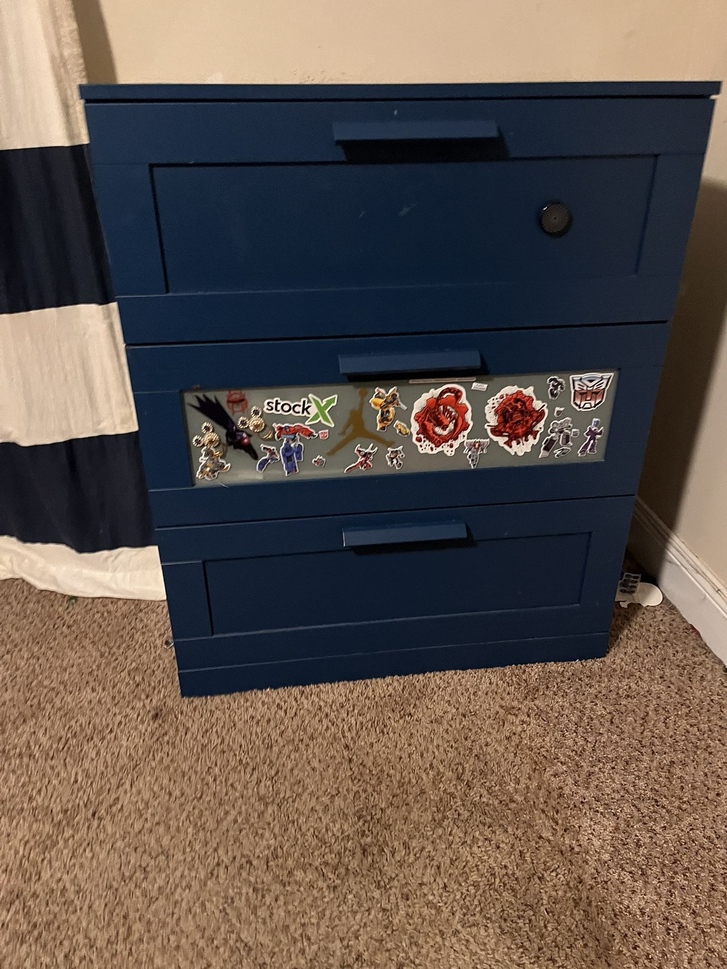 Blue Dresser