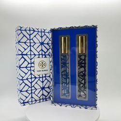 TORY BURCH BEL AZUR & NUIT AZUR ROLLERBALL DUO 2PCS 0.2OZ EACH