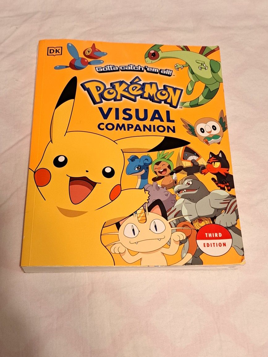 Pokemon Visual Companion Third Edition Paperback Book