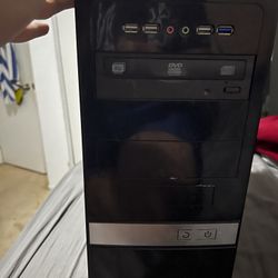 PC For Parts All Parts Functional  (GT720, AMD Phenom II, 8 GB RAM, ASRock Motherboard, DVD Player, Processor Cooler, Cables, 120V Power Supply)