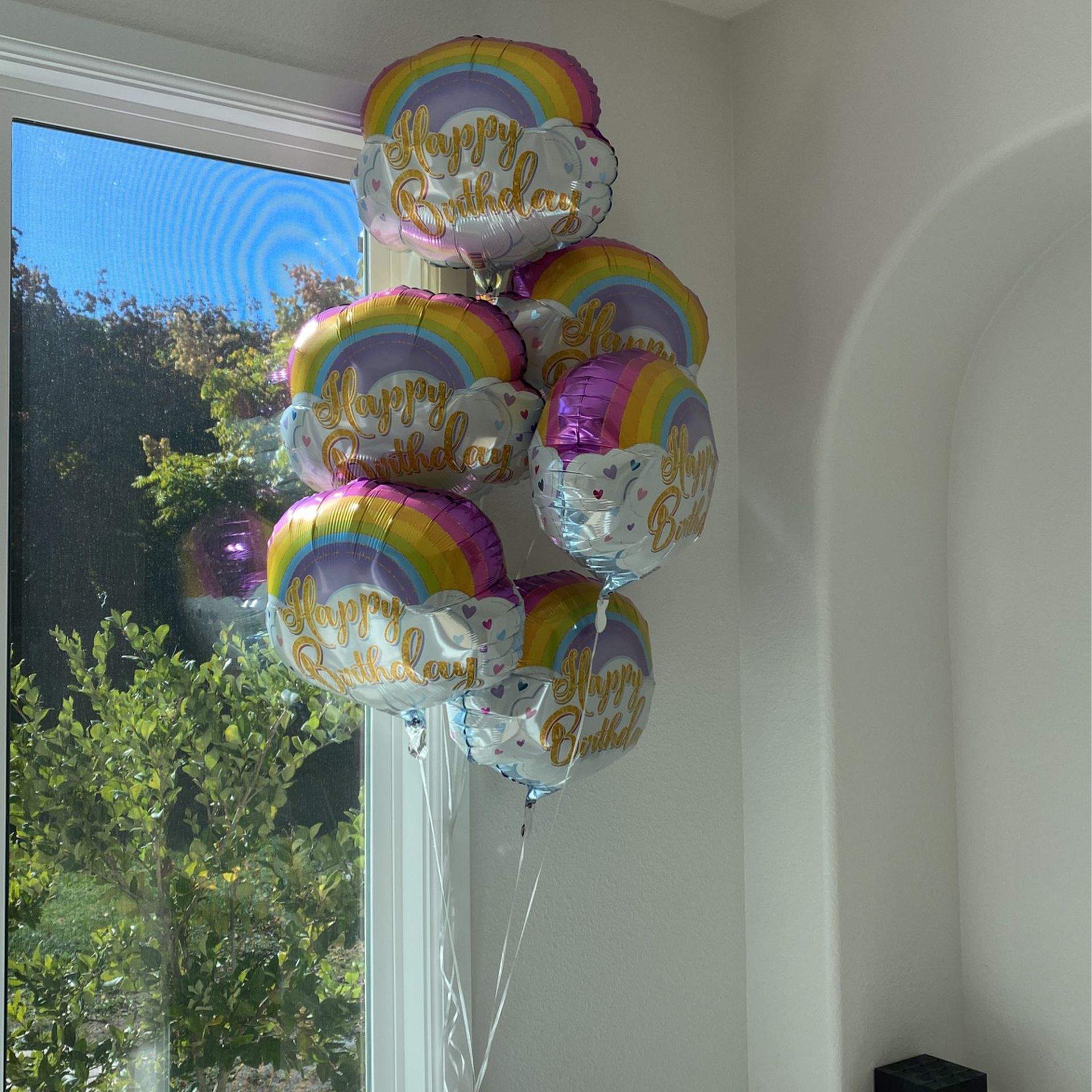 Free Balloons - Happy Birthday 6 Total