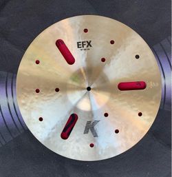 Zildjian K Series 18” EFX Crash Drum Cymbal BRAND NEW RETAILS for $439