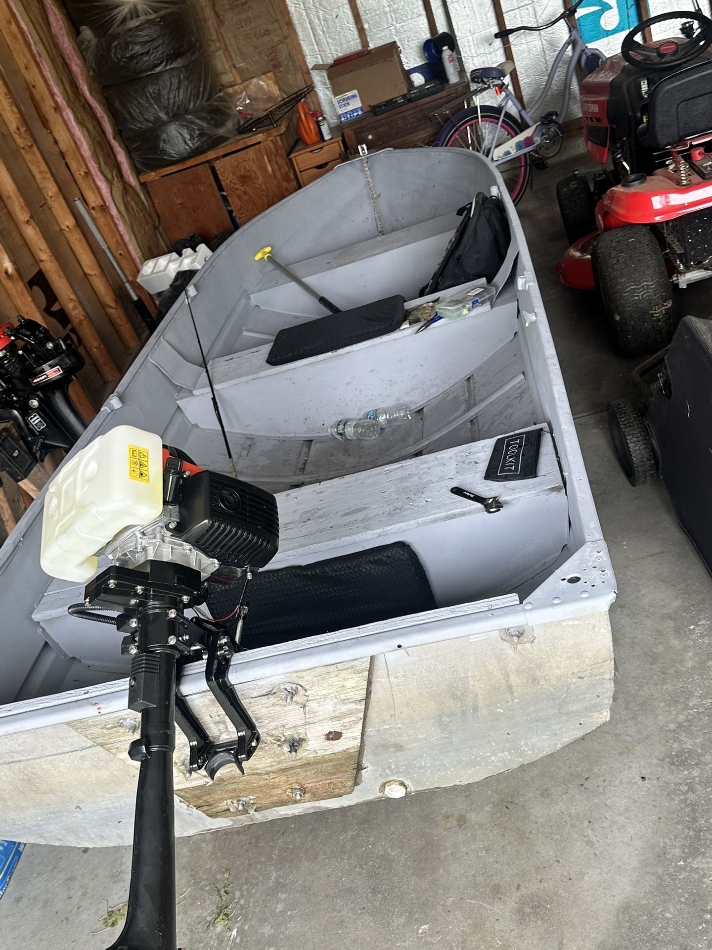 13ft Jon Boat With New Motor