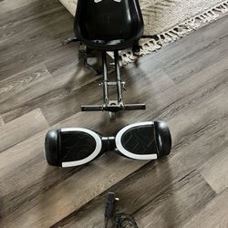 Hover Board With Kart
