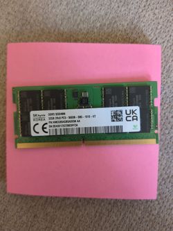 1x 32GB DDR5 5600 SODIMM RAM FOR LAPTOPS