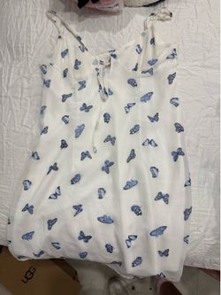 H & M divided Butterfly dress size small